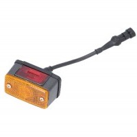 YELLOW RED iveco marker lamp for the back of the lorry. 5801426363